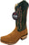 Horse Power Mens Emerald Explosion Camel Suede Cowboy Boots