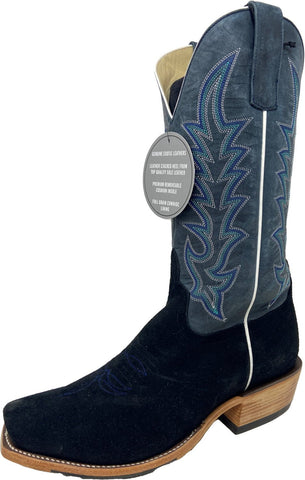 Horse Power by Anderson Bean Mens Blue Goat Top Hand Cowboy Boots 11.5 EE