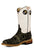 Horse Power Mens Coco Vintage Caiman Bleached Bone Leather ST Work Boots