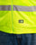 Berne Mens Hi Vis Class 3 Thermal-Lined Yellow Fleece Hoodie