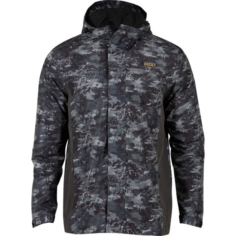 Rocky Mens ProHunter Rain Hood Black Venator Nylon Softshell Jacket