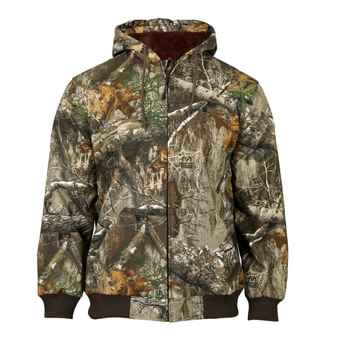 Rocky Mens Realtree Edge Cotton ProHunter Chore Coat