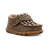 Twisted X Infant Unisex Driving Moc Bomber/Leopard Leather Slip-On Shoes