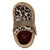 Twisted X Infant Unisex Driving Moc Bomber/Leopard Leather Slip-On Shoes