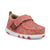 Twisted X Infant Girls Driving Moc Tan/Pink Fabric Slip-On Shoes