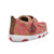 Twisted X Infant Girls Driving Moc Tan/Pink Fabric Slip-On Shoes