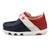 Twisted X Infant Unisex Driving Moc Stars Red/White/Blue Leather Slip-On Shoes