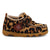 Twisted X Infant Girls Driving Moc Leopard Cowhide Slip-On Shoes