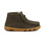Twisted X Infant Unisex Driving Moc Taupe Leather Chukka Boots