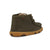Twisted X Infant Unisex Driving Moc Taupe Leather Chukka Boots