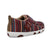 Twisted X Infant Unisex Hooey Driving Moc Serape Mauve Fabric Slip-On Shoes