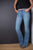 Kimes Ranch Womens Lola Soho Fade Jeans Blue Cotton Blend Flare Leg 0x30
