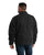 Berne Apparel Mens Highland Washed Gasoline Black 100% Cotton Canvas Jacket
