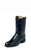 Justin Mens Black Kipskin Leather Western Boots 10in Roper 8.5B