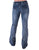 Cowgirl Tuff Womens Bling Bootcut Medium Wash Cotton Blend Jeans