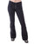 Cowgirl Tuff Womens Bling Flare Black Cotton Blend Jeans