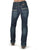 Cowgirl Tuff Womens DFMI Dark Flannel Dark Wash Cotton Blend Jeans