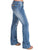 Cowgirl Tuff Womens Down Home Light Wash Cotton Blend Jeans