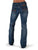 Cowgirl Tuff Womens Earth Shattered Medium Wash Cotton Blend Jeans