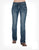 Cowgirl Tuff Womens Medium Wash Cotton Blend Jeans Edgy