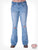 Cowgirl Tuff Womens Festival Trouser Light Wash Cotton Blend Jeans