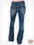 Cowgirl Tuff Womens Hurricane Trouser Dark Wash Cotton Blend Jeans