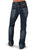 Cowgirl Tuff Womens Lisa's Legacy Dark Wash Cotton Blend Jeans