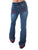Cowgirl Tuff Womens Roses Are Red Medium Wash Cotton Blend Jeans
