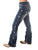 Cowgirl Tuff Womens Silver Arrows Medium Wash Cotton Blend Jeans