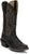 Justin Mens Cowboy Town 13in Western Midnight Leather Frontier Cowboy Boots