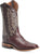 Justin Mens Reposado 12in Chocolate Lizard Skin George Strait Cowboy Boots