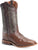 Justin Mens Rancher Kango Tobac Ostrich Skin George Strait Cowboy Boots