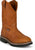Justin Mens Lafayette 11in Steel Toe Cinnamon Cowhide Work Boots