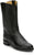 Justin Womens Cora Black Cowhide Cowboy Boots
