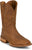 Justin Mens Rustle Chestnut Brown Cowhide Cowboy Boots