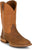 Justin Mens Rustle Rustic Amber Cowhide Cowboy Boots