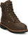 Justin Mens Rivot 8in WP ST Hickory Leather Work Boots