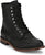 Justin Mens Drennan 7in Lacer-Up Roper Black Leather Work Boots 7 D