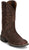Justin Womens Demeter Spicy Brown Leather Cowboy Boots