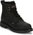 Justin Mens Dayworker 6in Waterproof Onyx Leather Work Boots