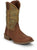 Justin Mens Canter Apple Green Water Buffalo Cowboy Boots