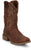 Justin Mens Canter 11in Western Dusky Water Buffalo Cowboy Boots
