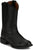 Justin Womens Blain 10in Roper Midnight Leather Cowboy Boots