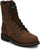 Justin 8in WP ST Mens Brown Drywall Leather Work Boots 11.5D