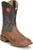 Justin Mens Pickett 11in Western Peanut Leather Cowboy Boots