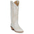 Justin Womens Evelyn Vintage Ivory Leather Cowboy Boots