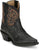 Justin Womens Isabella Coal Leather Cowboy Boots
