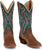 Justin Womens Annie Up 13in Sedona Leather Frontier Cowboy Boots