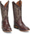 Justin Mens Reposado 12in Chocolate Lizard Skin George Strait Cowboy Boots