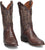 Justin Mens Panama Chocolate Caiman George Strait Cowboy Boots